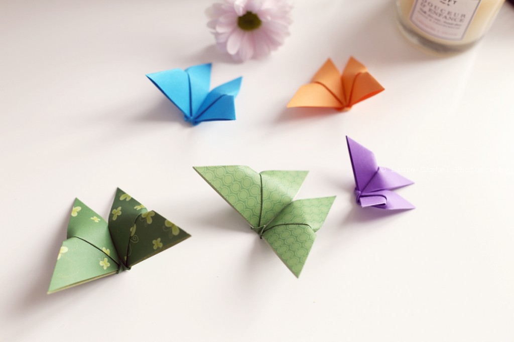 Les Petits Riens DIY Origami Papillons