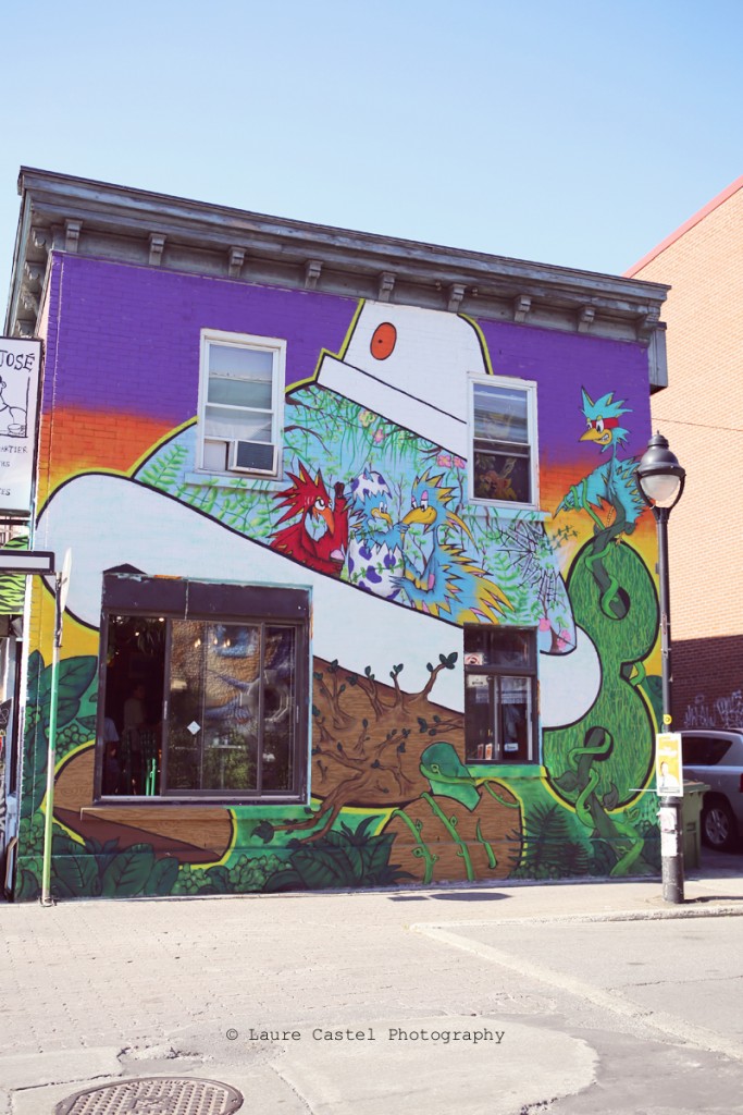 Montreal street art voyage adresse Les Petits Riens