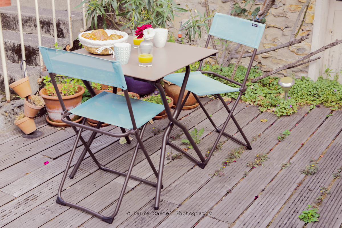 Lafuma Mobilier Table ANYTIME et chaises BALCONY | Les Petits Riens