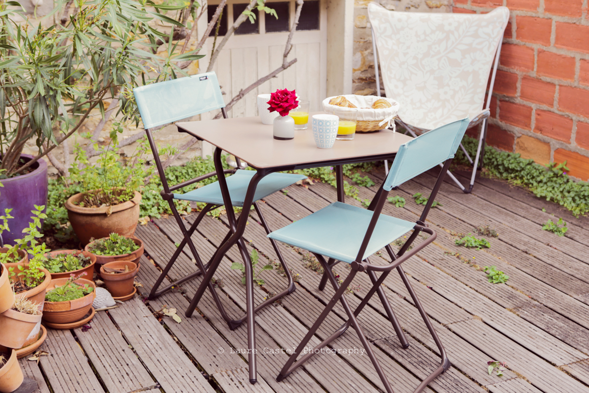 Lafuma Mobilier Table ANYTIME et chaises BALCONY | Les Petits Riens