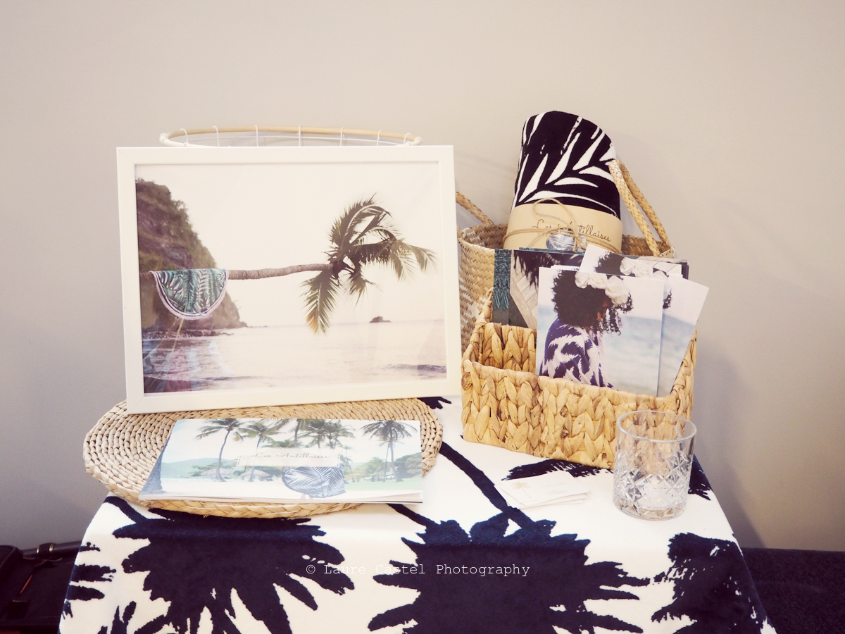 Les Antillaises serviettes rondes de plage Poulette Sun Party | Les Petits Riens