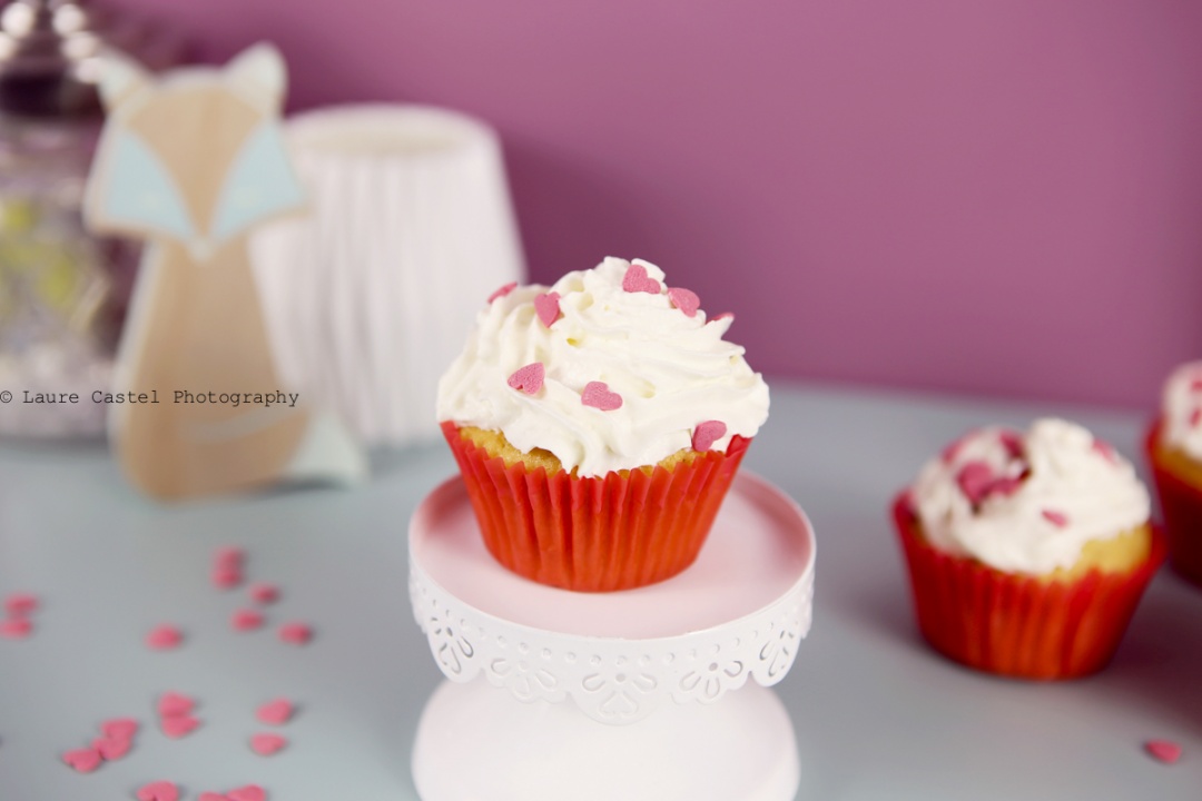 cupcake saint valentin recette