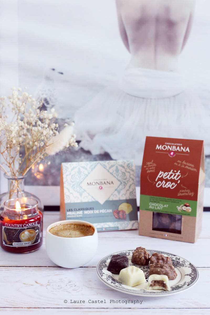 Chocolat Monbana les classiques praliné noix de pécan | Les Petits Riens