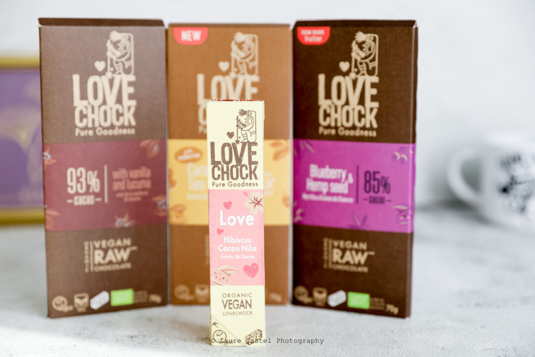 Chocolats Love Chock vegan et raw | Les Petits Riens