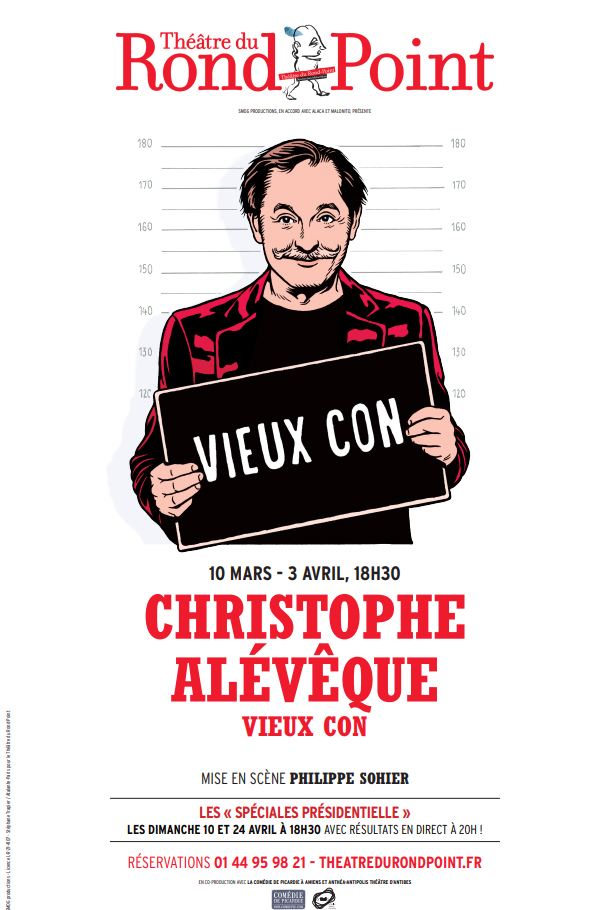 Christophe Alévêque au Théâtre du Rond-Point "Vieux Con" | Les Petits Riens