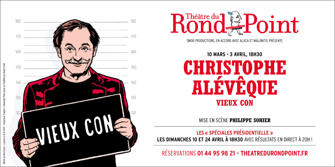Christophe Alévêque au Théâtre du Rond-Point "Vieux Con" | Les Petits Riens